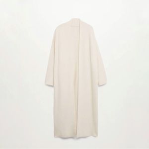 Mango Knit Long Cardigan